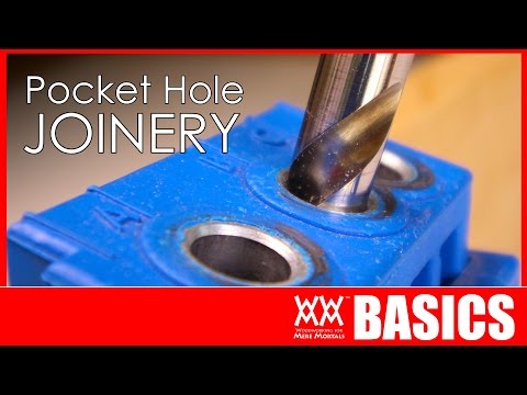 Thumbnail for Beginner's guide to pocket hole joinery | WOODWORKING BASICS