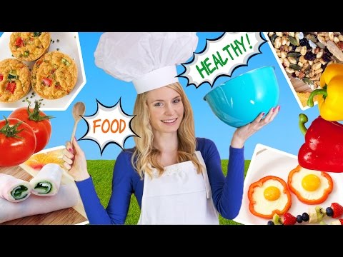 Thumbnail for How to Cook Healthy Food! 10 Breakfast Ideas,  Lunch Ideas & Snacks for School, Work!