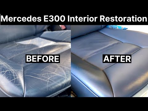 Thumbnail for Mercedes E300 Full Leather Interior Repair | leathercare.com