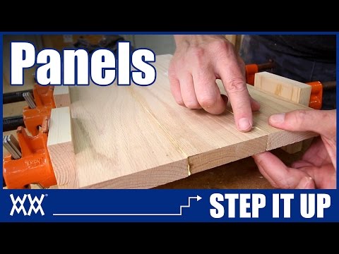 Thumbnail for Need Wide Boards? How to make panels by edge joining lumber | STEP IT UP Woodworking